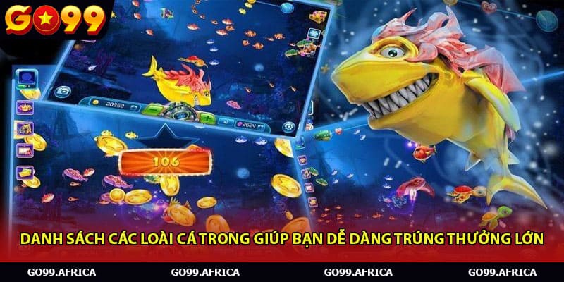 Danh sách các loài cá trong giúp bạn dễ dàng trúng thưởng lớn